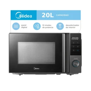 Microondas Midea MW-DN120GAR1 Digital 20 Lts. 700W Gris