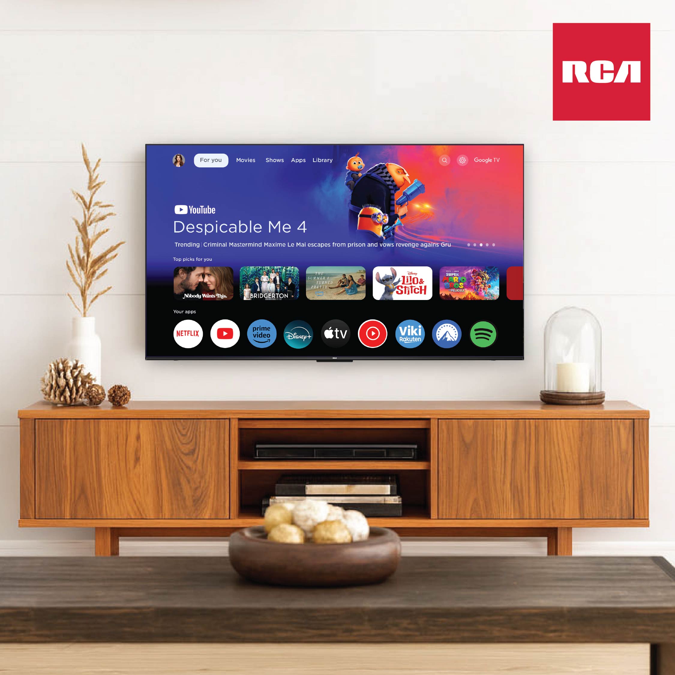 Smart TV 32" RCA C32GL100 HD Google TV LED - Imagen 4