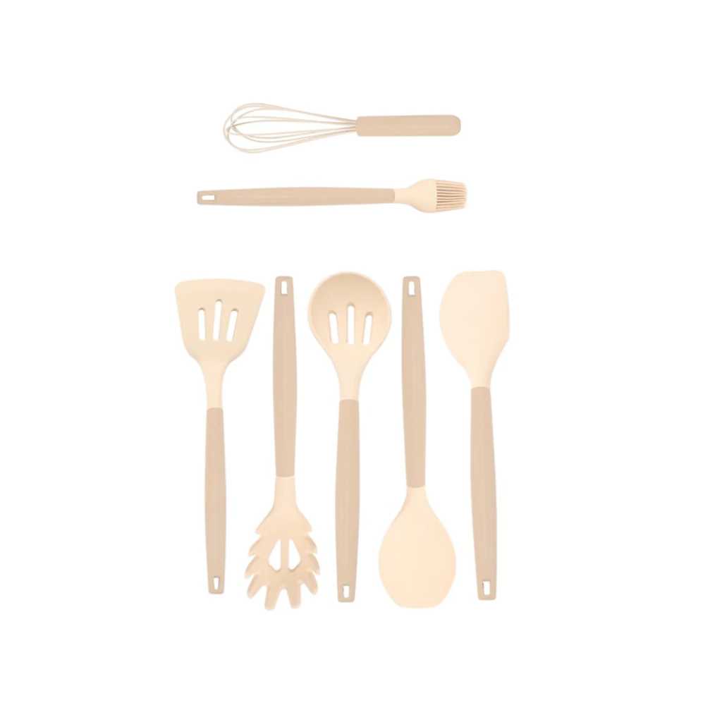Set de Utensilios Vonne CUSS-AR19 x19 Piezas con Organizador y Tabla Arena - Imagen 5