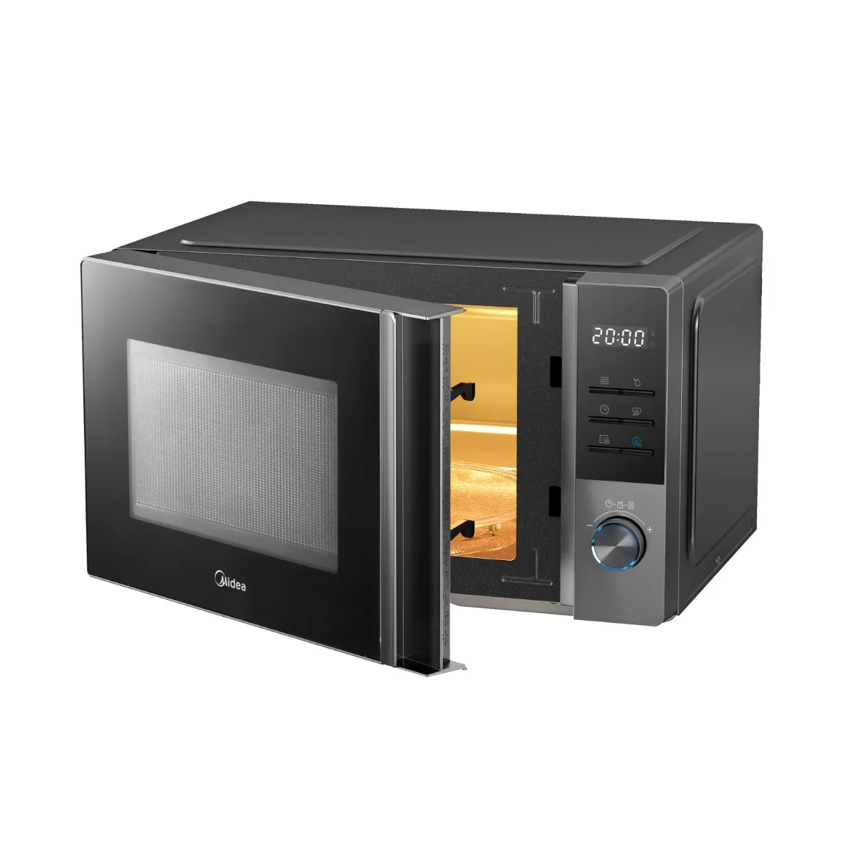 Microondas Midea MW-DN120GAR1 Digital 20 Lts. 700W Gris - Imagen 5