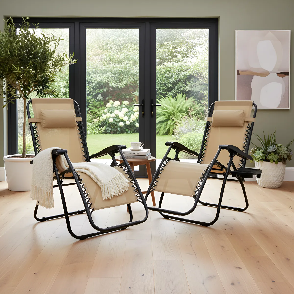 Reposera Gravedad Cero Luxury Home LH-212 Plegable Reforzada - Imagen 10