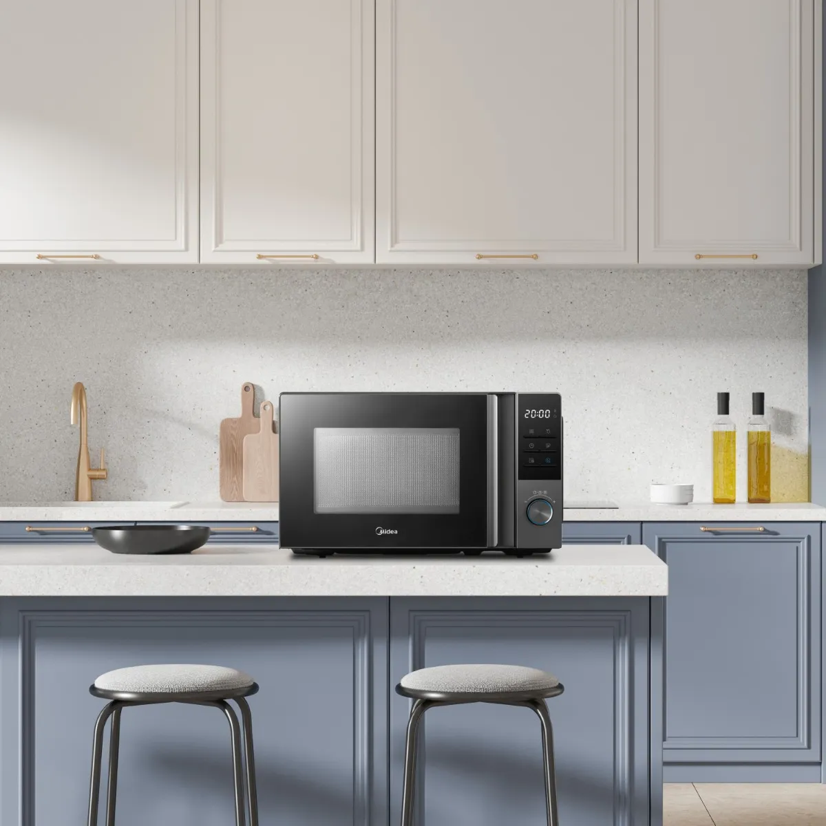 Microondas Midea MW-DN120GAR1 Digital 20 Lts. 700W Gris - Imagen 14