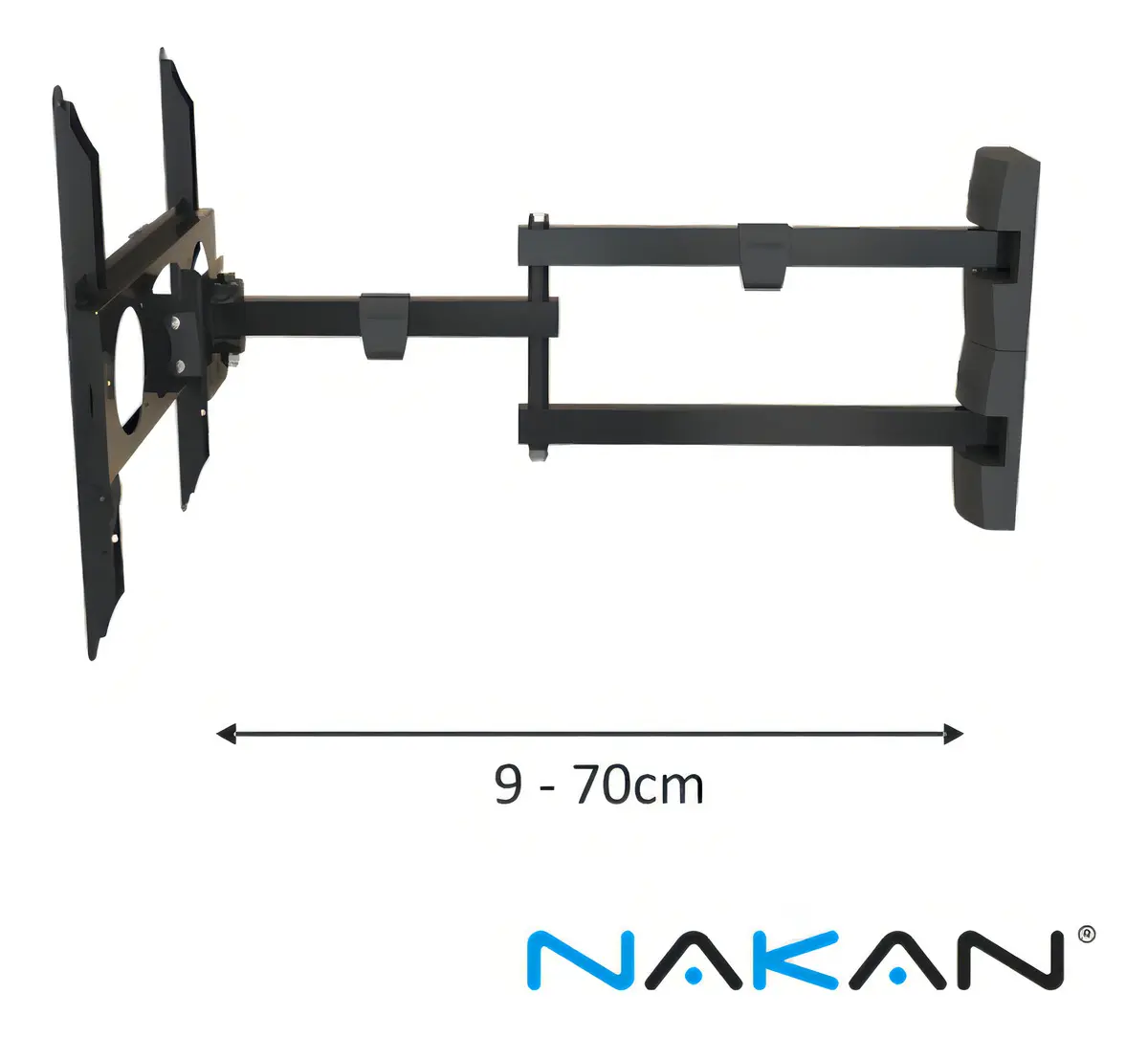 Soporte TV 32" a 65" 55kg Nakan SPL-780E Extensible Giratorio - Imagen 9