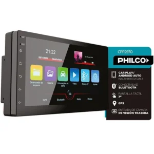 Autoestéreo  Multimedia Philco CPP2970 Pantalla 7" Android CarPlay Bluetooth