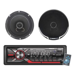 Autoestéreo Philco CPS90 Bluetooth + Parlantes 6.5" 250W Combo Audio Auto